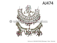 Afghan Kuchi Full Jewelry Set Tribal Nikah Event Costuming Ornaments Online