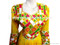 persian wedding dress in yellow color