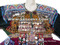 silk embroidered kuchi coins frocks with beads work