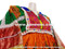 handmade tribal frock with embroidery work