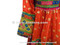 low price afghan persian dresses in red color