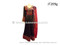 afghan dress gown in black color