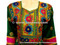 beautiful afghan bridal clothes frock with mirrors work