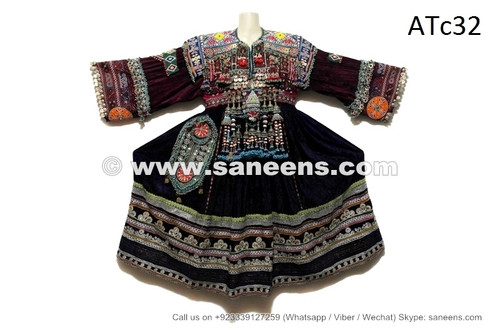 afghan kuchi coin dress