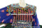 nomad vintage dress with silk embroidery and beads work
