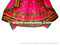 wholesale tribal artwork dress with long skirt