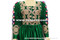 persian ladies green color lace work frocks