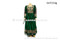 afghan kuchi muslim persian bridal green color gown with embroidered lace
