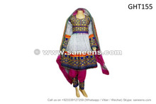 afghan clothing dress in white color