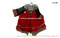 afghan kuchi dress in red color
