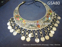 tribal artwork necklace