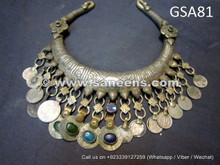 afghan kuchi tribal necklace