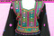 afghani dress with mirrors work
