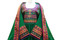 afghan clothes in green color