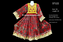 afghan clothes, gypsy ethnic frock