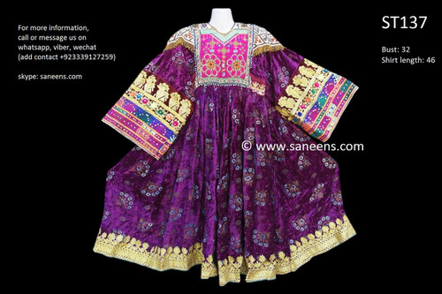 afghan clothes, kuchi vintage dress