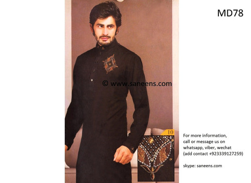 muslim men dress, pakistani clothes, pashtun groom suit