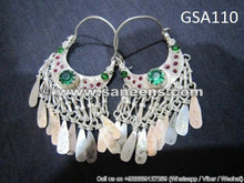afghan kuchi jewellery earrings