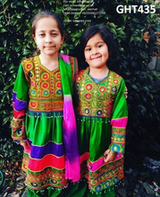 afghan clothes, pashtun kids dress