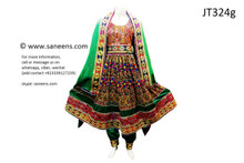 afghan clothes in choli fabric