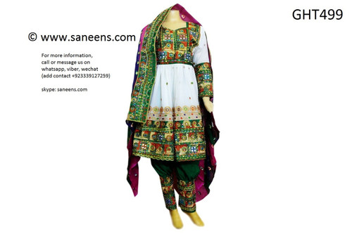 afghan clothes, pashtun women formal clothes