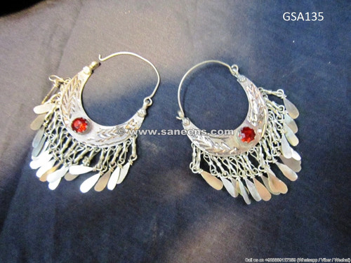 kuchi tribal earrings