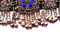 cairo bellydancer forehead jewellery, kuchi handmade mathapati