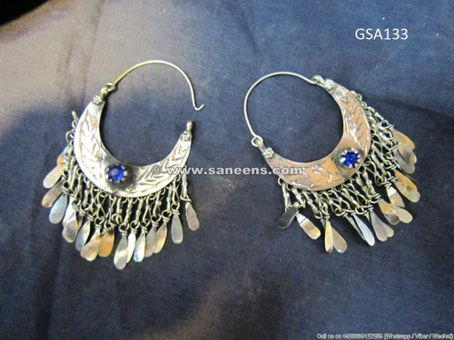 afghan kuchi jewellery earrings