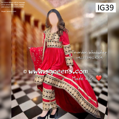 New pashtun cultural wear online traditional  parties suits