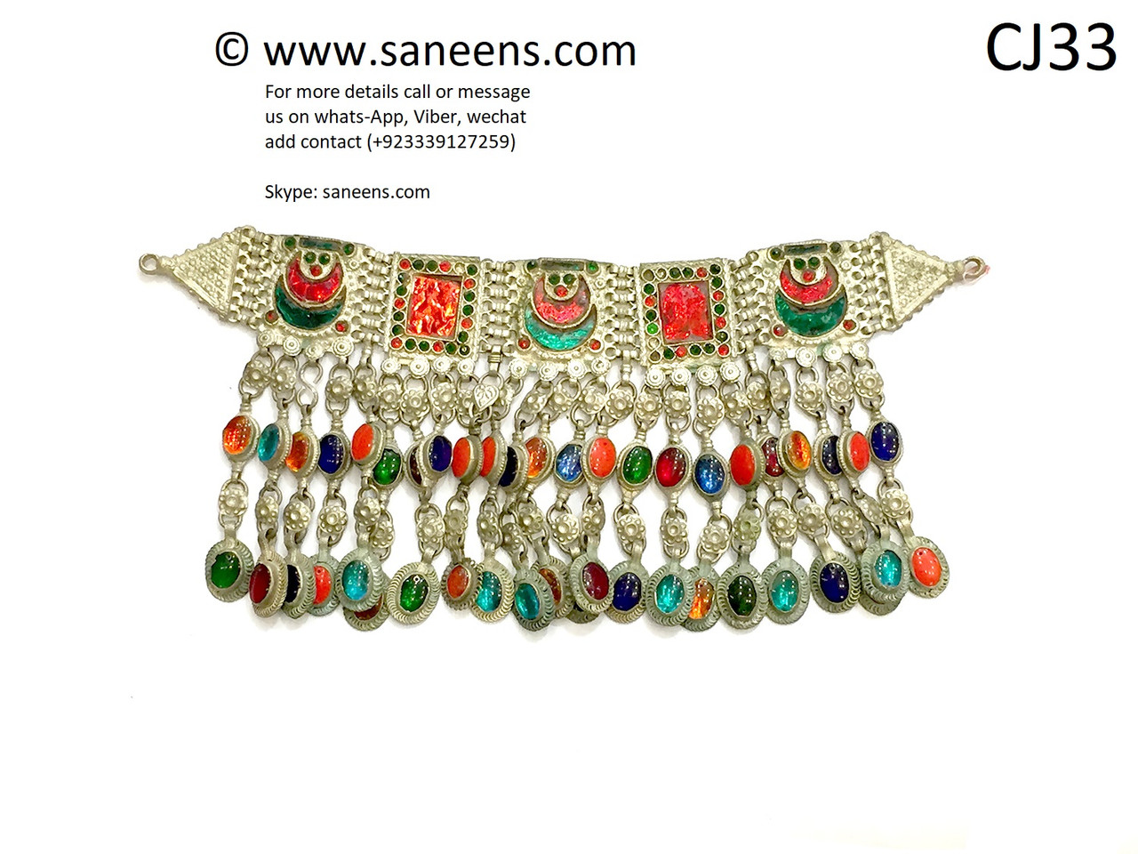 New henna night boho fashion choker online - Saneens Online Store