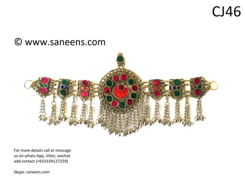 new pashtun cultural jewellery for head