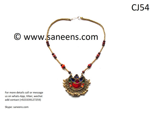 New pashtun style simple necklace