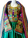 pathani dress with lot of beads work