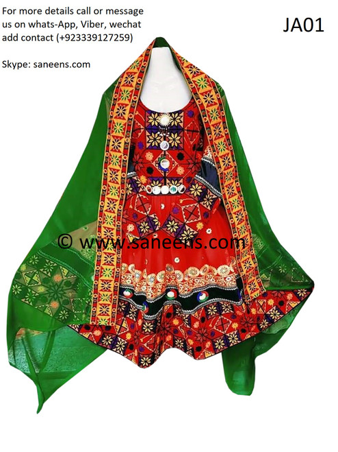 New  Afghan fashion tribal ethnic boho clothes for nikkah arrivals
