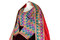 maroon color afghani dress