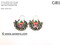 Afghan fashion boho new earrings in white color