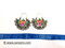 afghan nomad ethnic new earrings