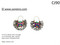 Saneens online bridals kuchi earrings by saneens