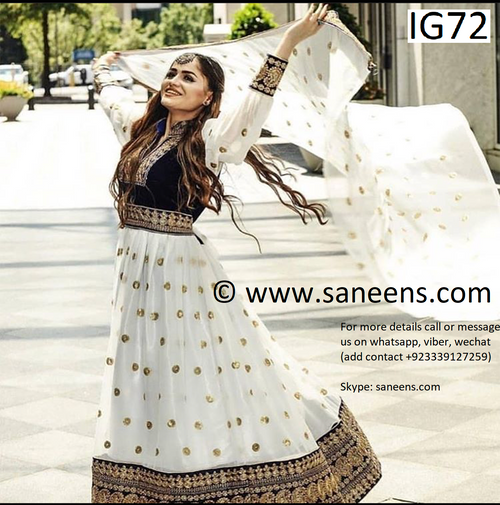 buy saneens online nikkah clothes in white color