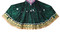 kuchi fashion vintage dress green velvet
