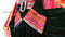 traditional afghan custom order dress in black color