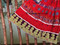 afghan kuchi ethnic costume with embroidery work