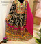 afghan embroidery work frock