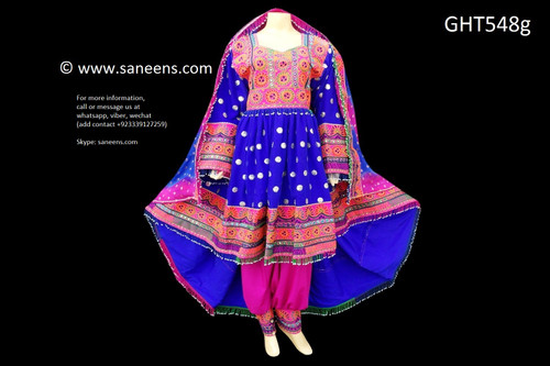 afghan clothes, pashtun bridal frock
