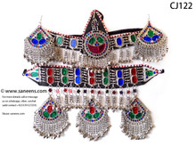 New Afghan kuchi white jewellery sets