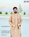 Afghan traditional men simple dress with matching vest