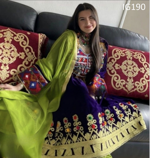 New Afghan custom order dress 