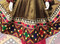 afghan dress with chargul design embroidery 