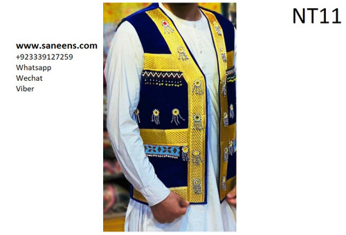 afghan fashion vest waistcoat