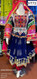 afghan kuchi nikah costume in blue color